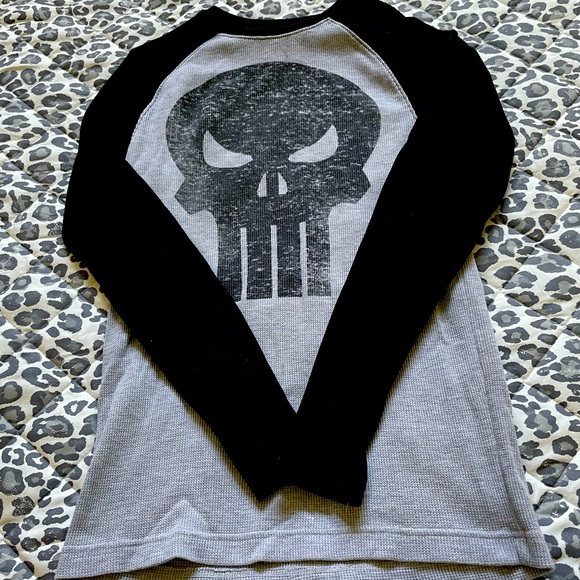 Marvel Punisher Long Sleeve Shirt